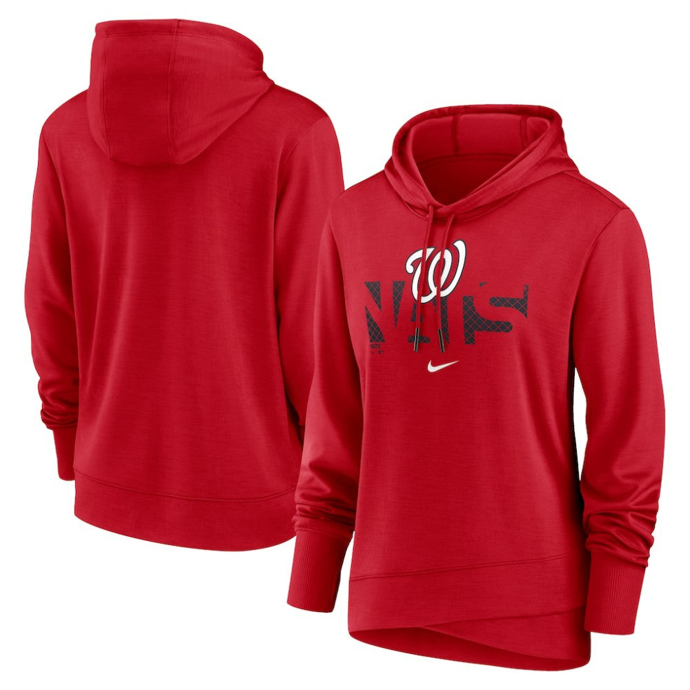 Washington Nationals Nike Women's Diamond Knockout Performance Pullover Hoodie - MLB