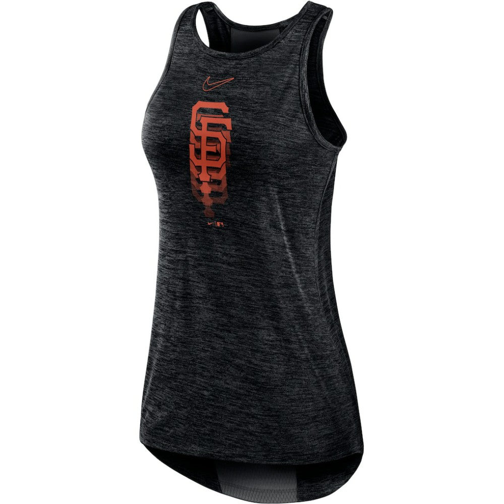 San Francisco Giants Nike Women's Logo Fade High Neck Performance Tank Top - MLB