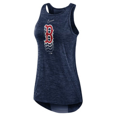 Boston Red Sox Nike Women's Logo Fade High Neck Performance Tank Top - MLB