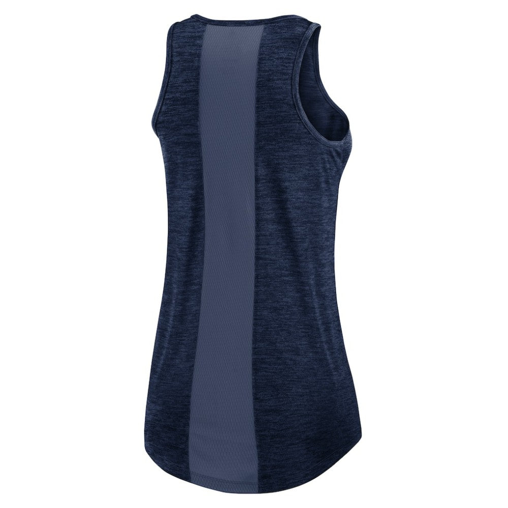 Boston Red Sox Nike Women's Logo Fade High Neck Performance Tank Top - MLB