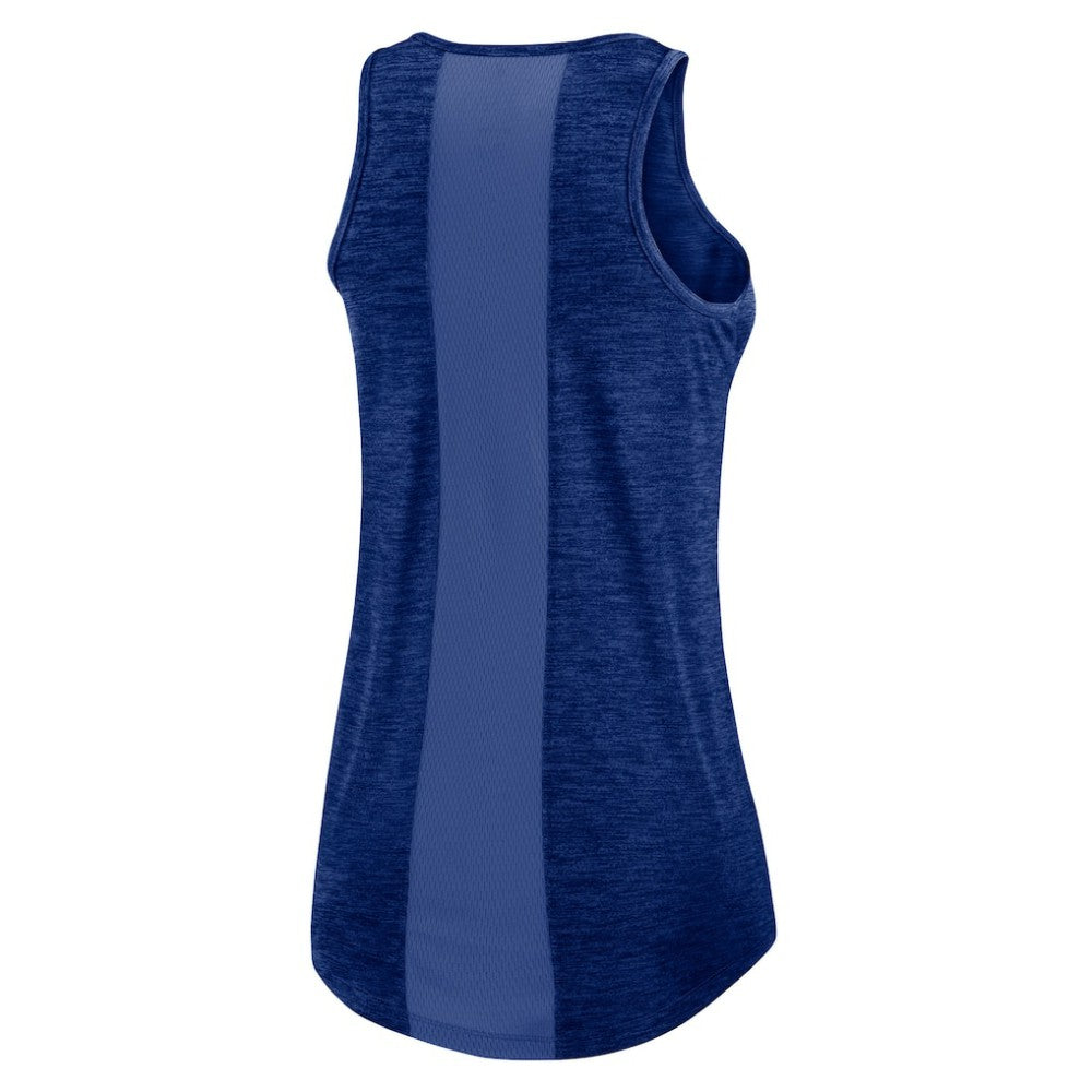 Los Angeles Dodgers Nike Women's Logo Fade High Neck Performance Tank Top - MLB