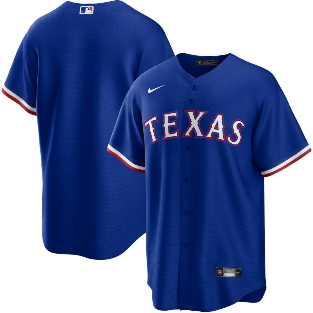 Texas Rangers Nike Alternate Replica Team Logo Jersey - MLB