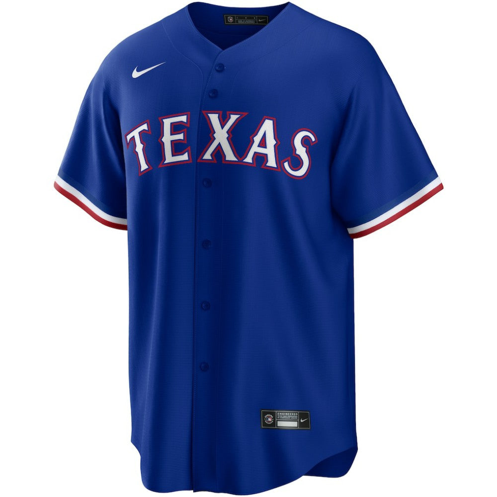 Texas Rangers Nike Alternate Replica Team Logo Jersey - MLB