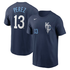 Salvador Perez Kansas City Royals Nike City Connect Name & Number T-Shirt - MLB