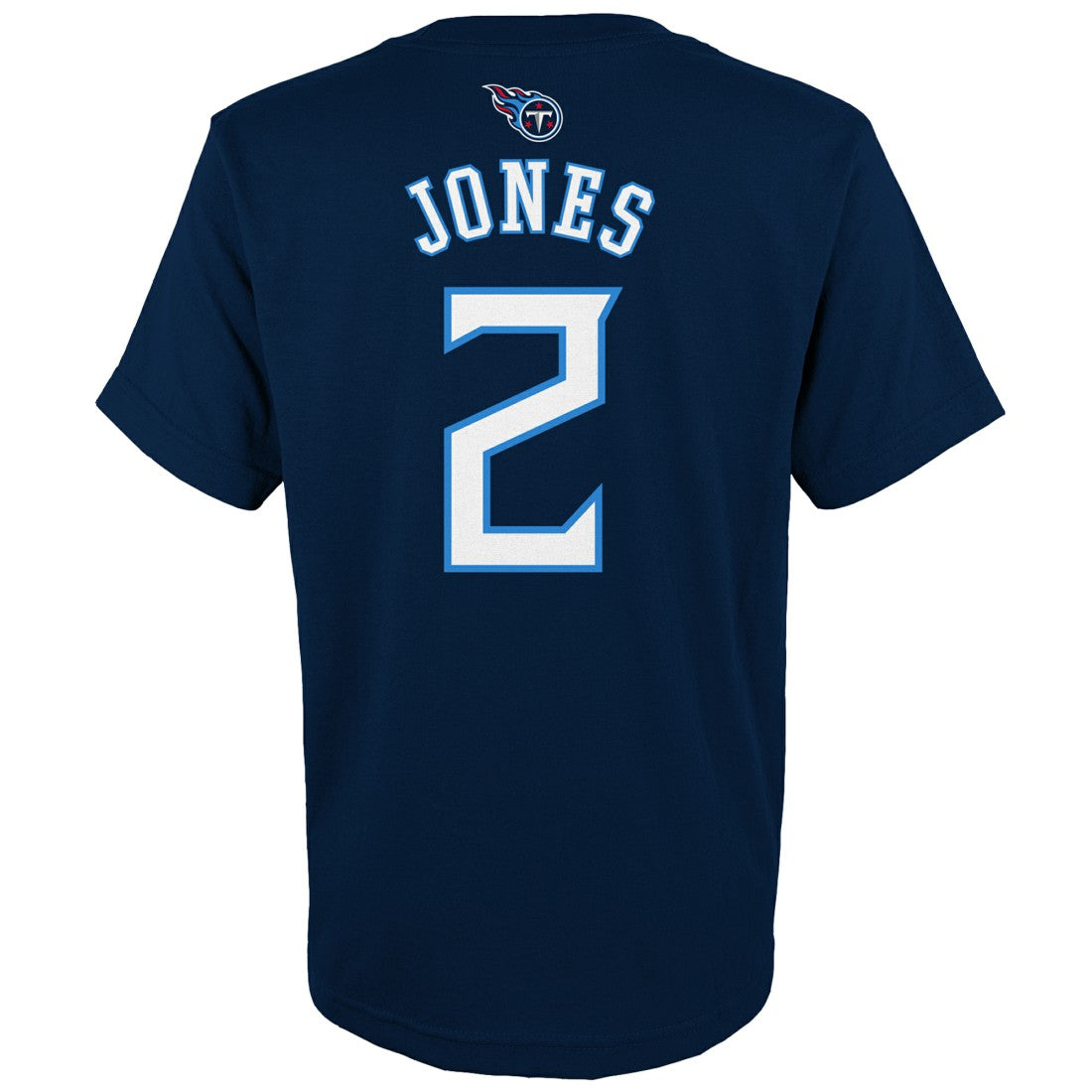 Julio Jones Tennessee Titans Youth Mainliner Player Name & Number T-Shirt Navy | NFL