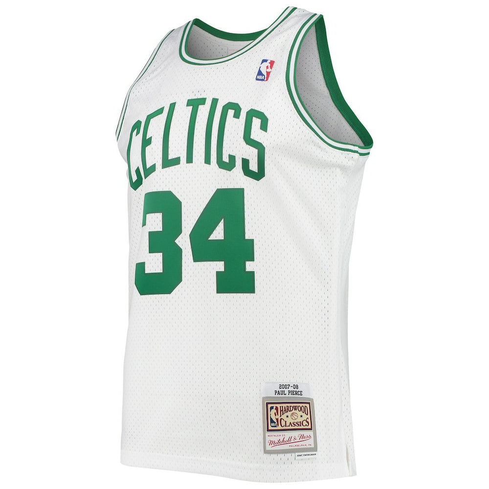Paul Pierce Boston Celtics Hardwood Classics Swingman Jersey White - NBA