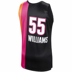 Jason Williams Miami Heat 2005/06 Hardwood Classics Swingman Jersey Black - NBA