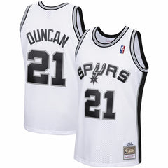 Tim Duncan San Antonio Spurs 1998/99 Hardwood Classics Swingman Jersey White - NBA