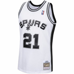 Tim Duncan San Antonio Spurs 1998/99 Hardwood Classics Swingman Jersey White - NBA