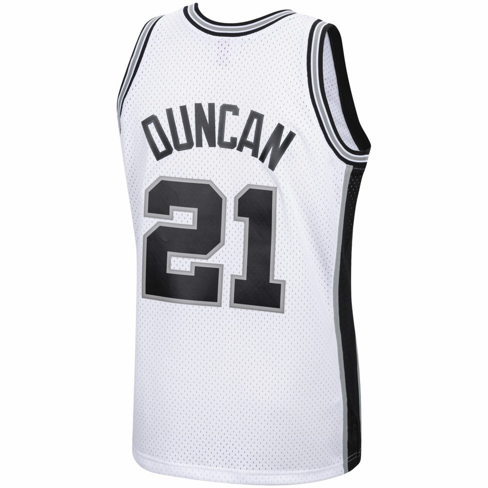 Tim Duncan San Antonio Spurs 1998/99 Hardwood Classics Swingman Jersey White - NBA