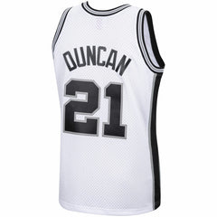 Tim Duncan San Antonio Spurs 1998/99 Hardwood Classics Swingman Jersey White - NBA