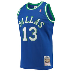 Steve Nash Dallas Mavericks 1998/99 Hardwood Classics Swingman Jersey Blue - NBA