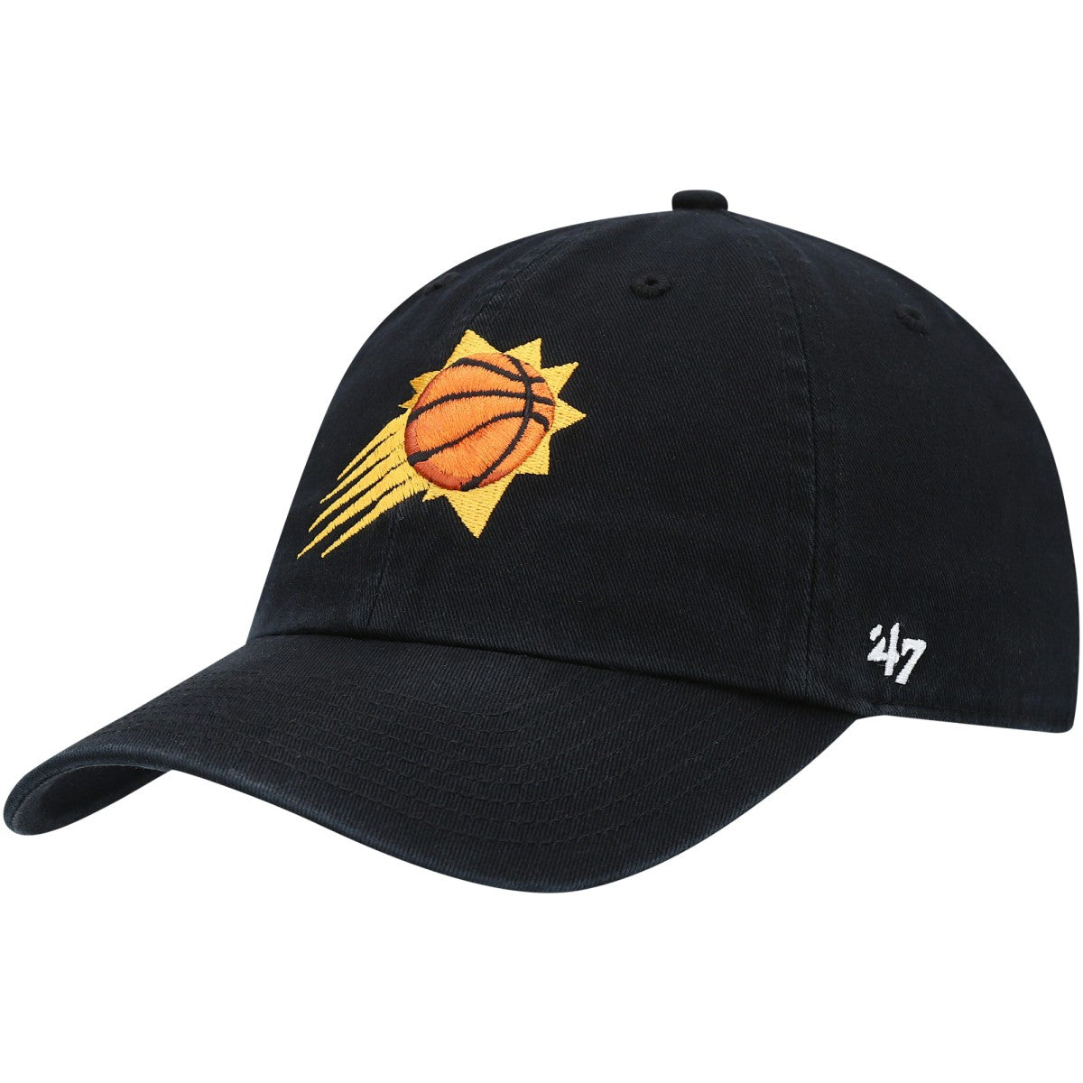 Phoenix Suns '47 Core Logo Clean Up Adjustable Hat Black - NBA