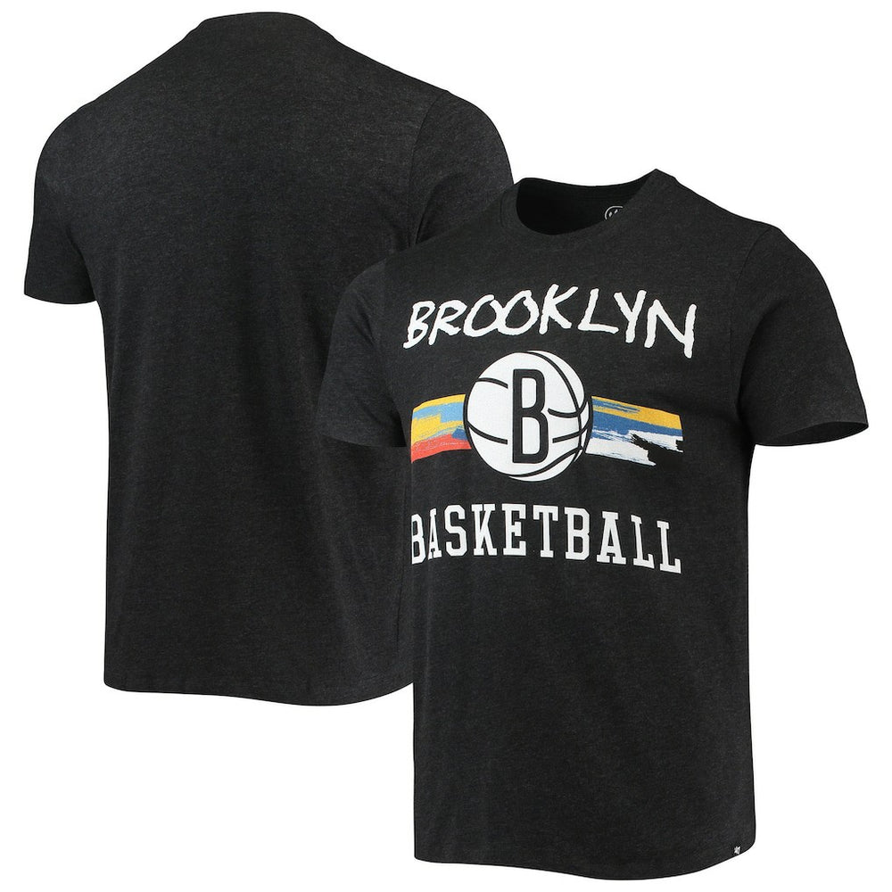 Brooklyn Nets '47 City Edition Club T-Shirt Black - NBA