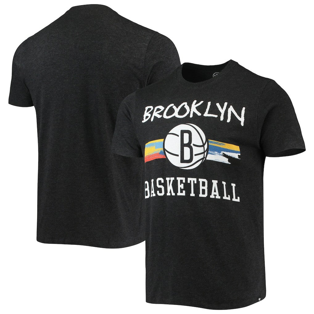 Brooklyn Nets '47 City Edition Club T-Shirt Black - NBA
