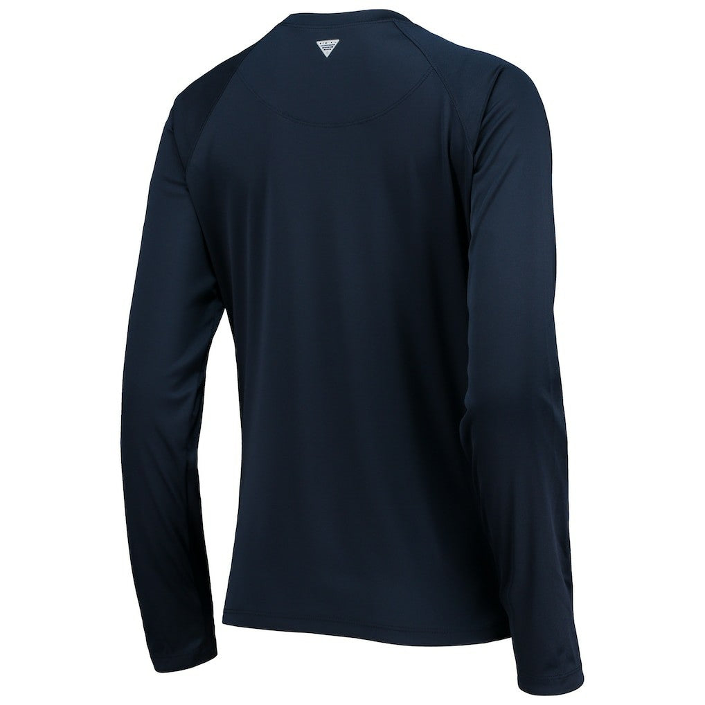 Dallas Cowboys Women's Tidal Omni-Shade Raglan Long Sleeve T-Shirt Navy/White | Columbia