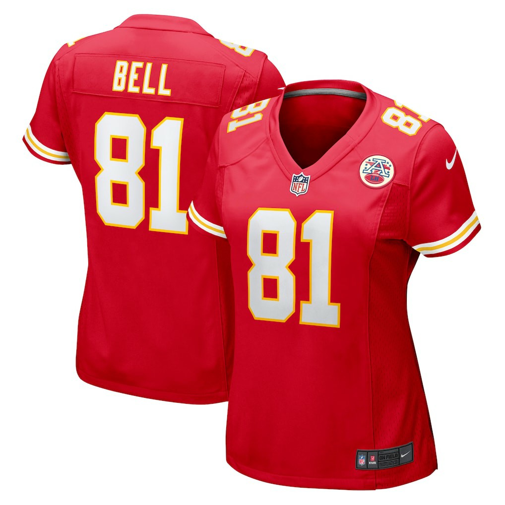 Blake Bell Kansas City Chiefs Women's Game Player Jersey Red | Nike for Sale