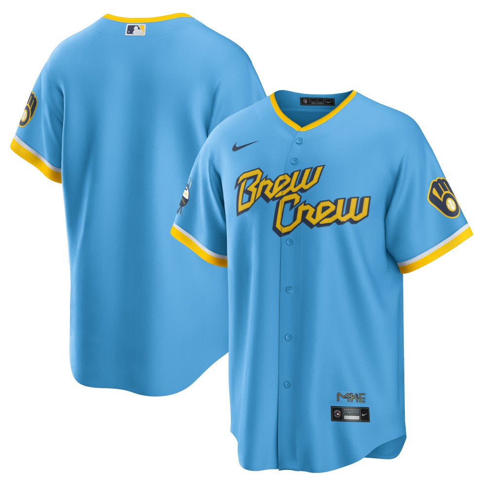Milwaukee Brewers Nike City Connect Replica Team Jersey - MLB