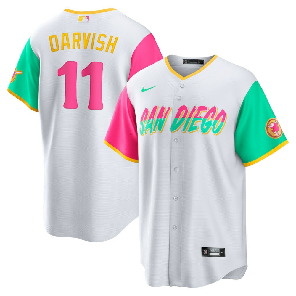 Yu Darvish San Diego Padres Nike City Connect Replica Player Jersey - MLB
