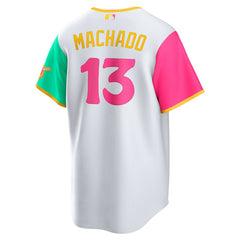 Manny Machado San Diego Padres Nike City Connect Replica Player Jersey - MLB