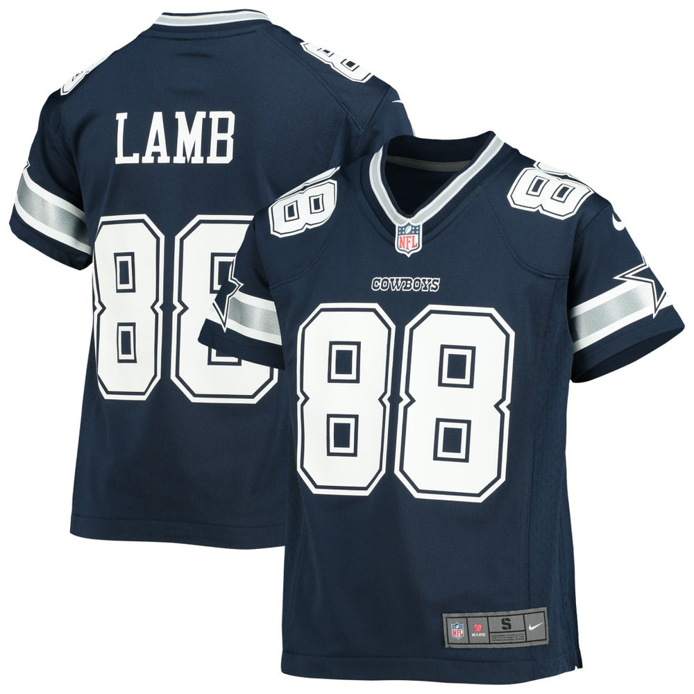 CeeDee Lamb Dallas Cowboys Youth Player Game Jersey Navy | Nike for Sale