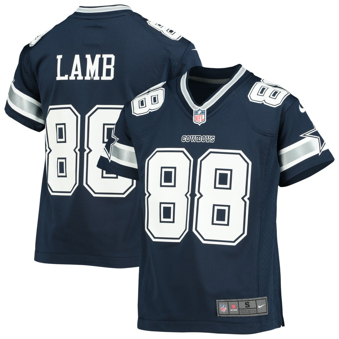 CeeDee Lamb Dallas Cowboys Youth Player Game Jersey Navy | Nike for Sale