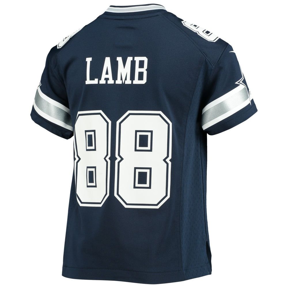 CeeDee Lamb Dallas Cowboys Youth Player Game Jersey Navy | Nike for Sale