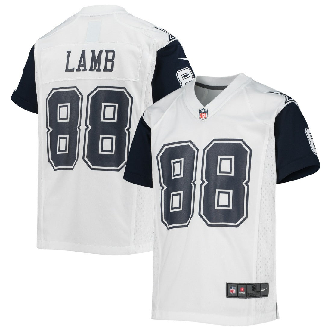 CeeDee Lamb Dallas Cowboys Youth Alternate Game Jersey White | Nike for Sale