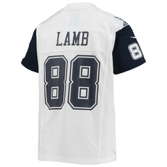 CeeDee Lamb Dallas Cowboys Youth Alternate Game Jersey White | Nike for Sale