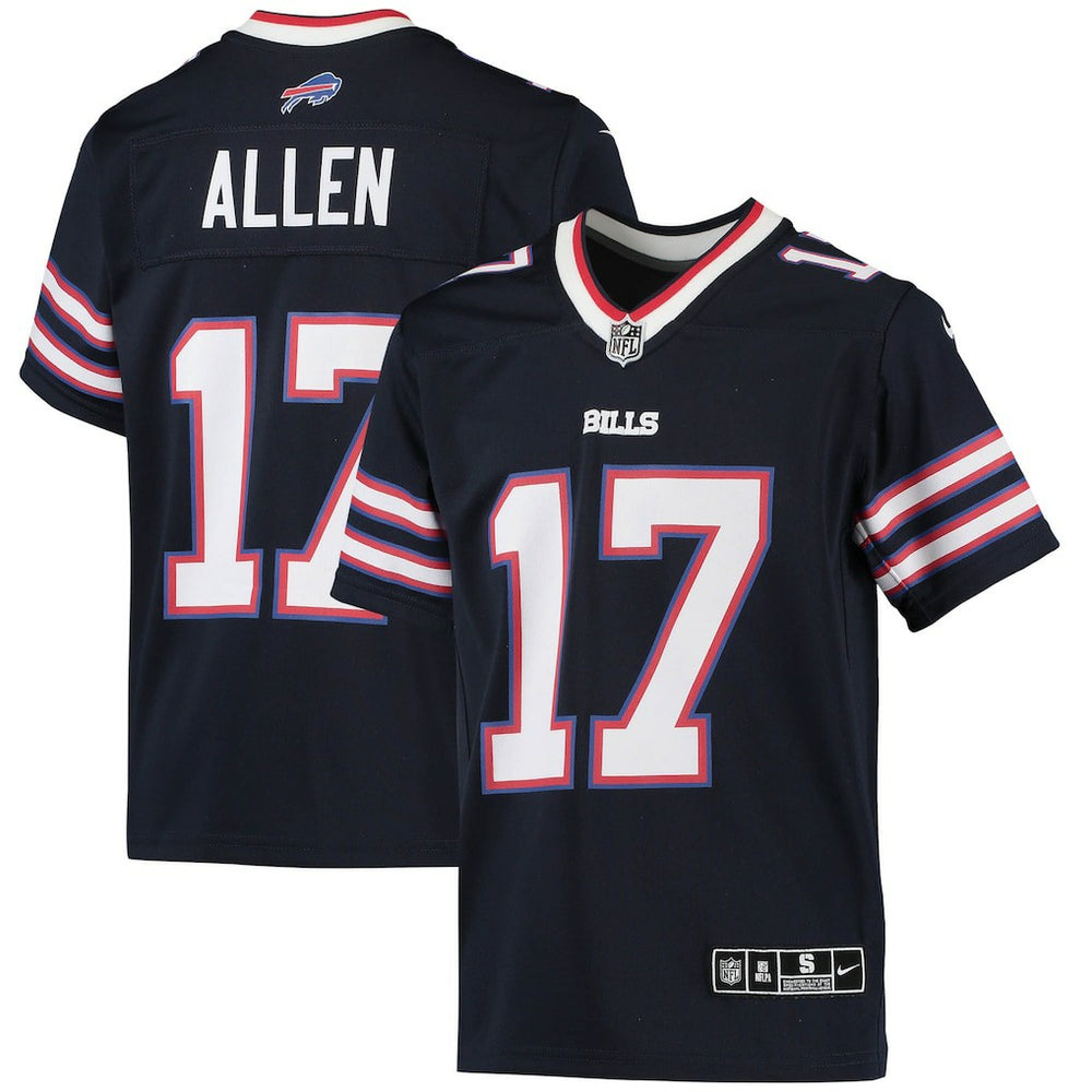 Josh Allen Buffalo Bills Youth Inverted Team Game Jersey Navy | Nike for Sale