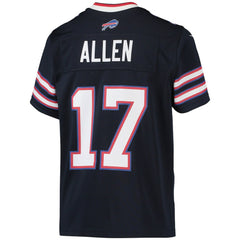 Josh Allen Buffalo Bills Youth Inverted Team Game Jersey Navy | Nike for Sale