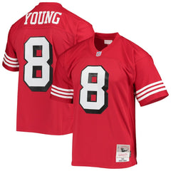 Steve Young San Francisco 49ers Legacy Replica Jersey Scarlet | Mitchell & Ness