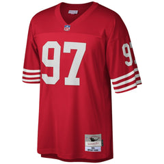 Bryant Young San Francisco 49ers Legacy Replica Jersey Scarlet | Mitchell & Ness