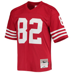 John Taylor San Francisco 49ers Legacy Replica Jersey Scarlet | Mitchell & Ness