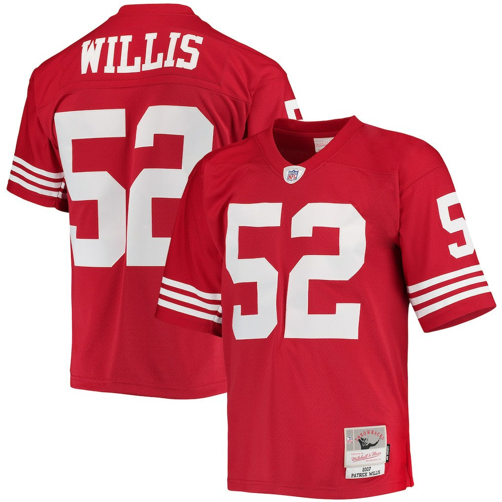 Patrick Willis San Francisco 49ers Legacy Replica Jersey Scarlet | Mitchell & Ness