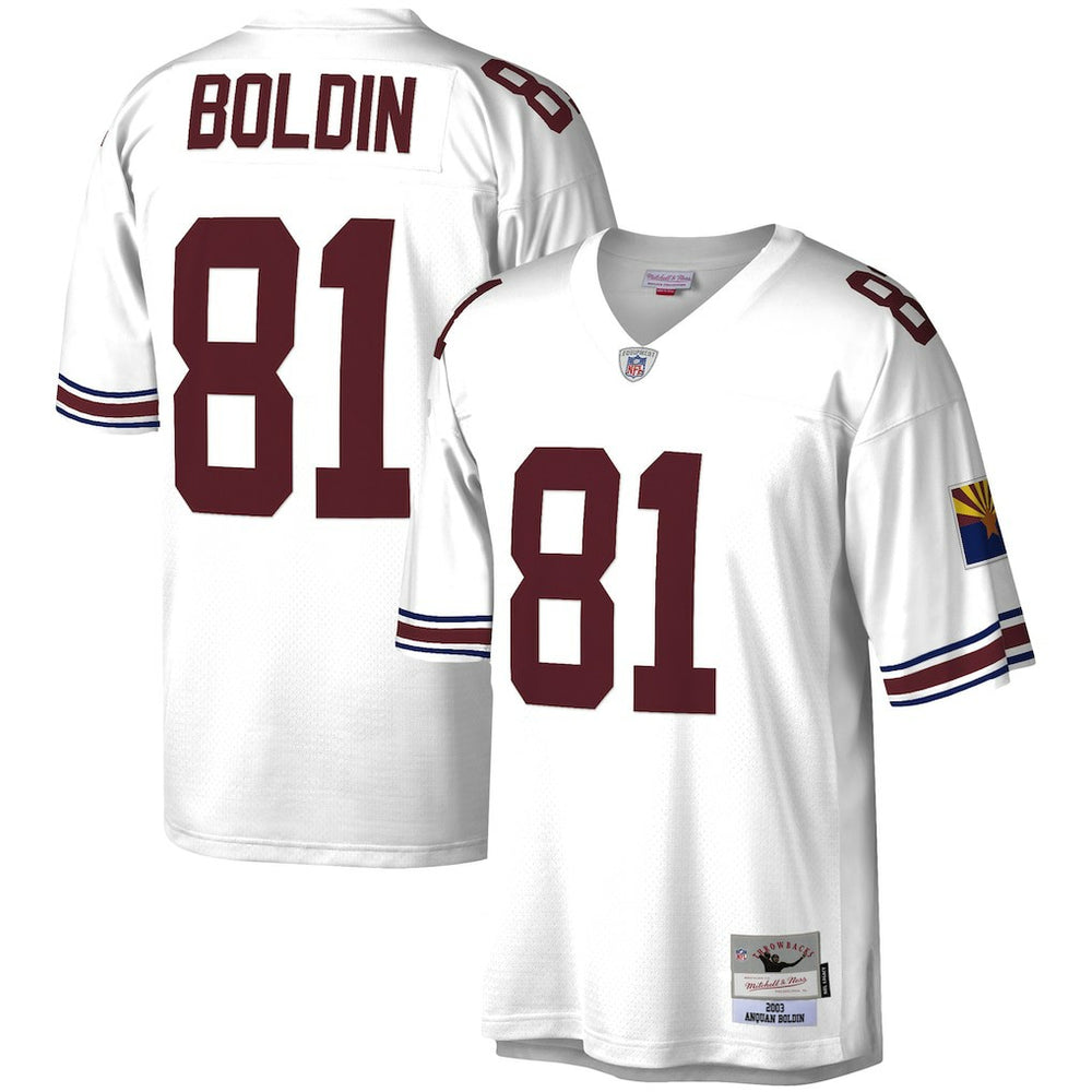 Anquan Boldin Arizona Cardinals Legacy Replica Jersey White | Mitchell & Ness