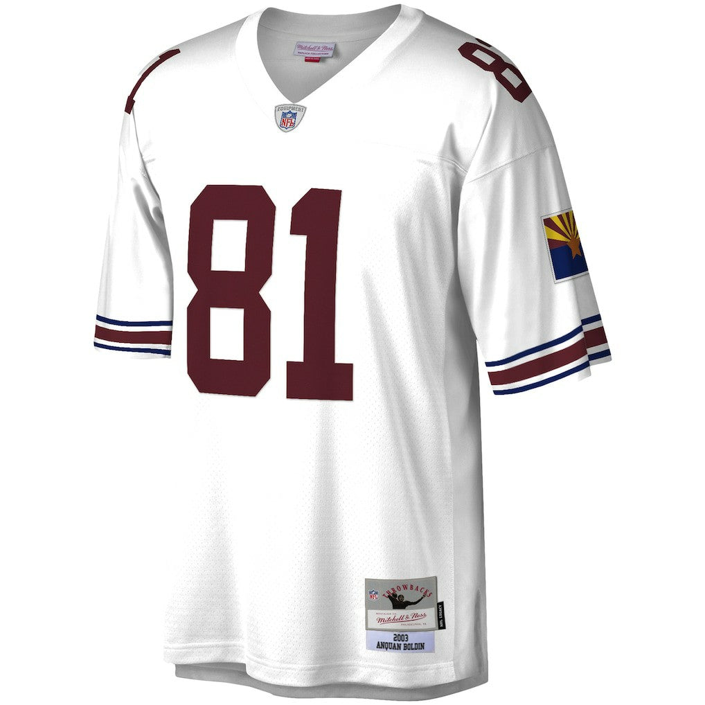 Anquan Boldin Arizona Cardinals Legacy Replica Jersey White | Mitchell & Ness