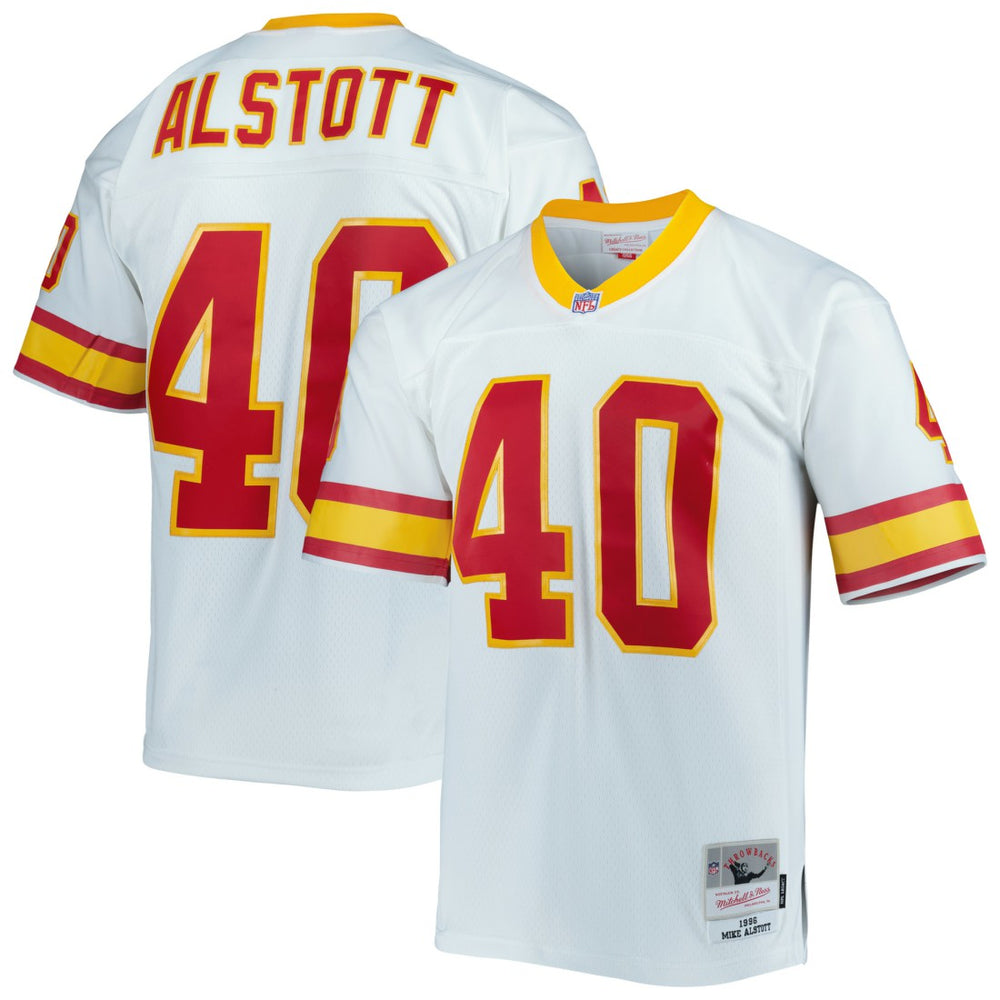Mike Alstott Tampa Bay Buccaneers Legacy Replica Jersey White | Mitchell & Ness