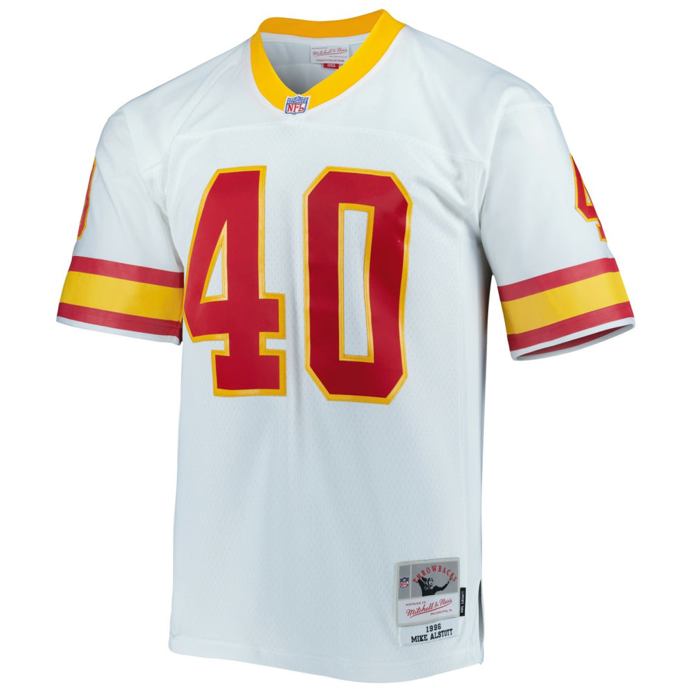 Mike Alstott Tampa Bay Buccaneers Legacy Replica Jersey White | Mitchell & Ness