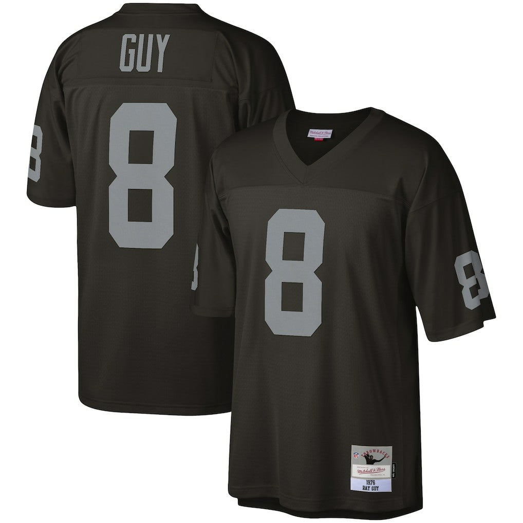 Ray Guy Las Vegas Raiders Legacy Replica Jersey Black | Mitchell & Ness