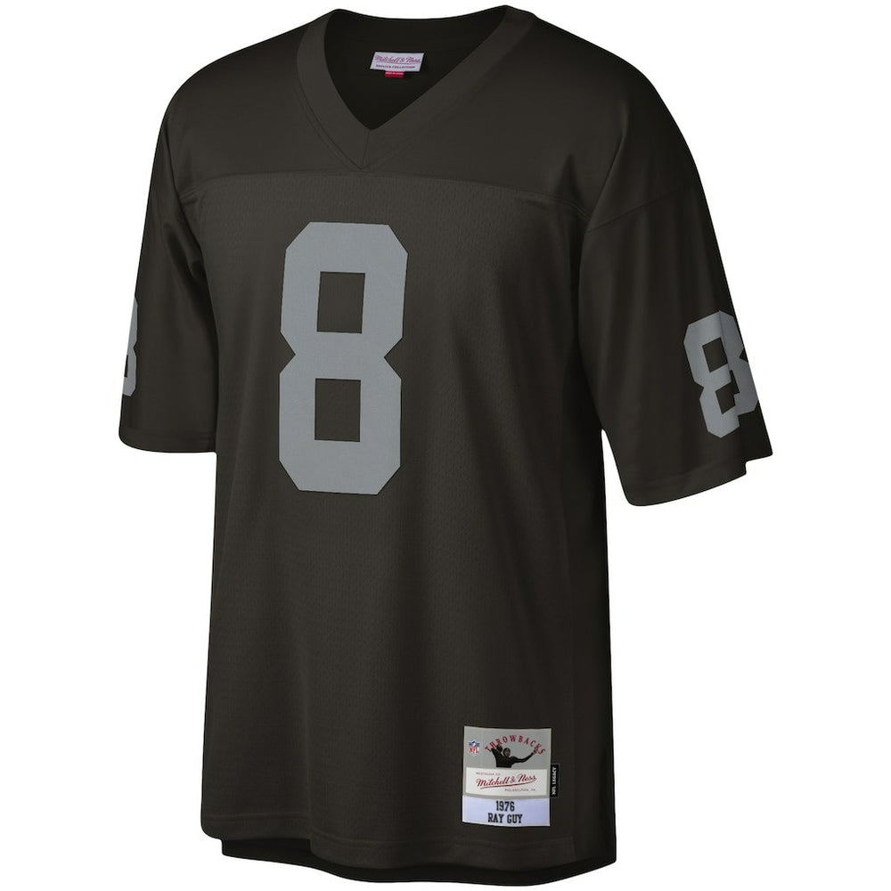 Ray Guy Las Vegas Raiders Legacy Replica Jersey Black | Mitchell & Ness