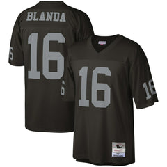George Blanda Las Vegas Raiders Legacy Replica Jersey Black | Mitchell & Ness