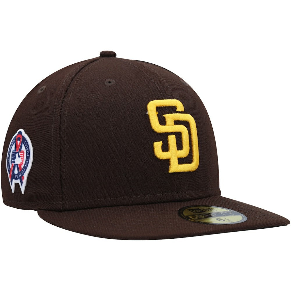 San Diego Padres New Era 9/11 Memorial Side Patch 59FIFTY Fitted Hat - MLB