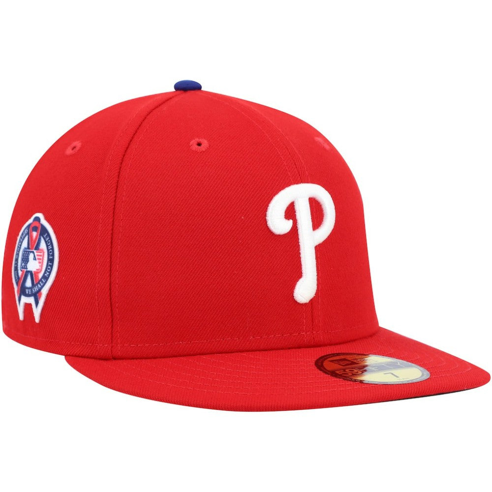 Philadelphia Phillies New Era 9/11 Memorial Side Patch 59FIFTY Fitted Hat - MLB