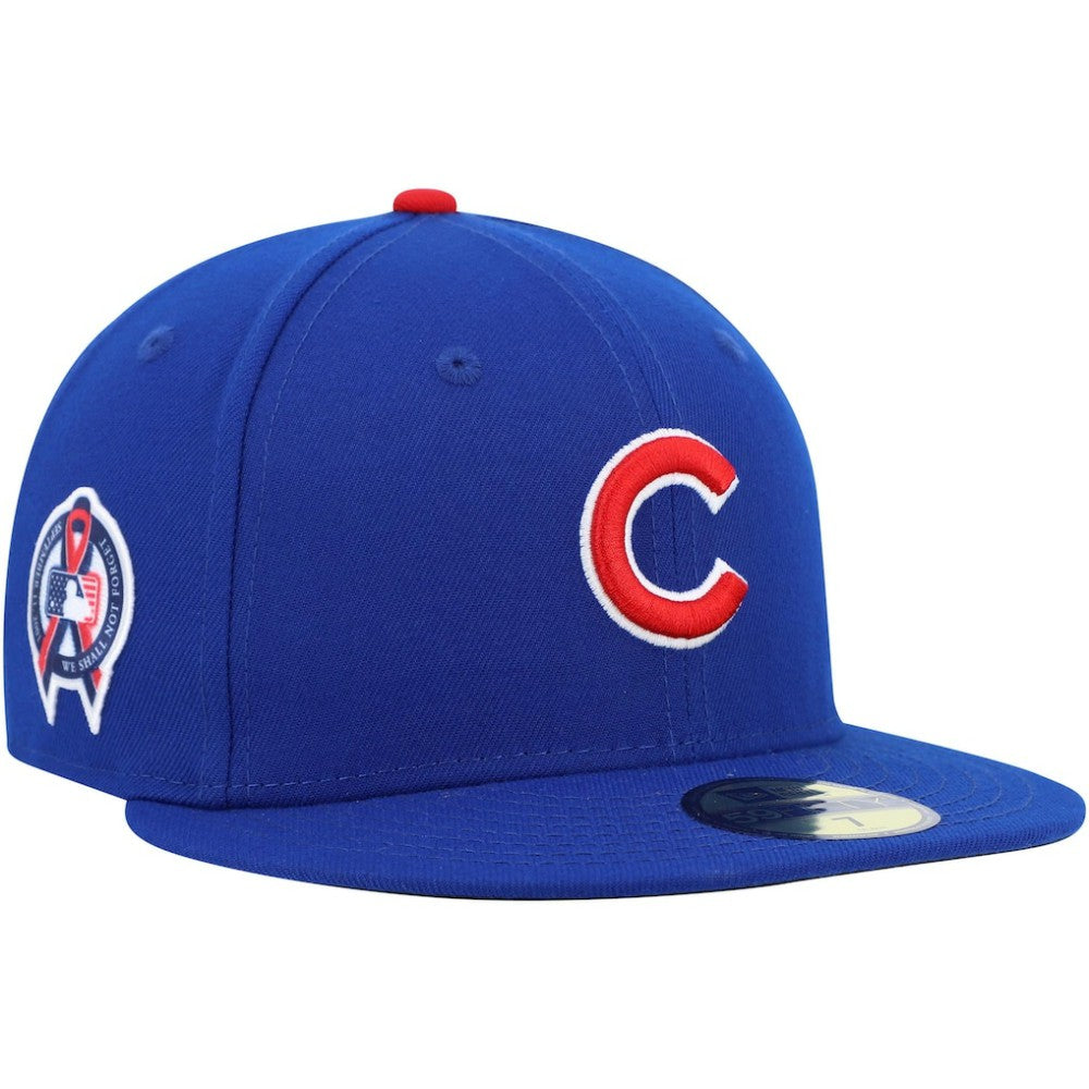 Chicago Cubs New Era 9/11 Memorial Side Patch 59FIFTY Fitted Hat - MLB