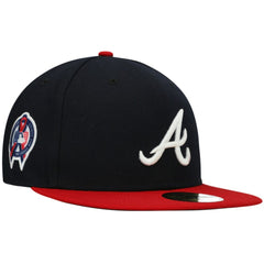Atlanta Braves New Era 9/11 Memorial Side Patch 59FIFTY Fitted Hat - MLB