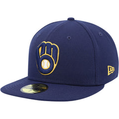 Milwaukee Brewers New Era 9/11 Memorial Side Patch 59FIFTY Fitted Hat - MLB