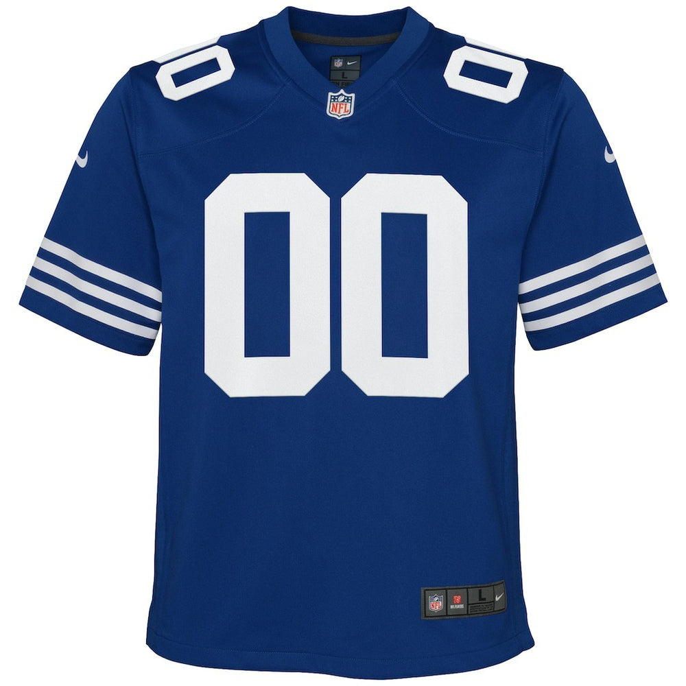 Indianapolis Colts Youth Alternate Custom Game Jersey Royal | Nike for Sale