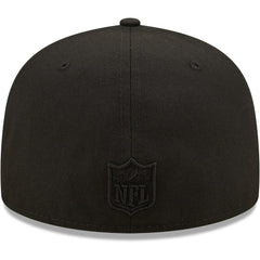 Atlanta Falcons New Era Team Black on Black Alternate 59FIFTY Fitted Hat | NFL