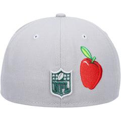 New York Jets New Era City Describe 59FIFTY Fitted Hat Gray | NFL